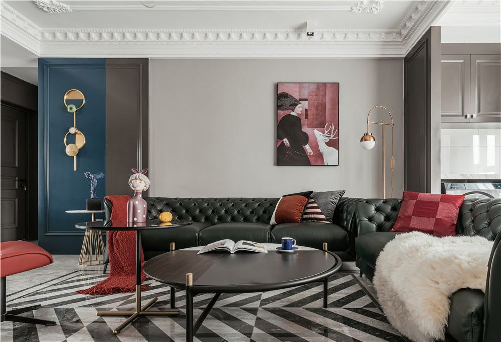 昭通市太阳湖小区现代简约风格四居室装修案例