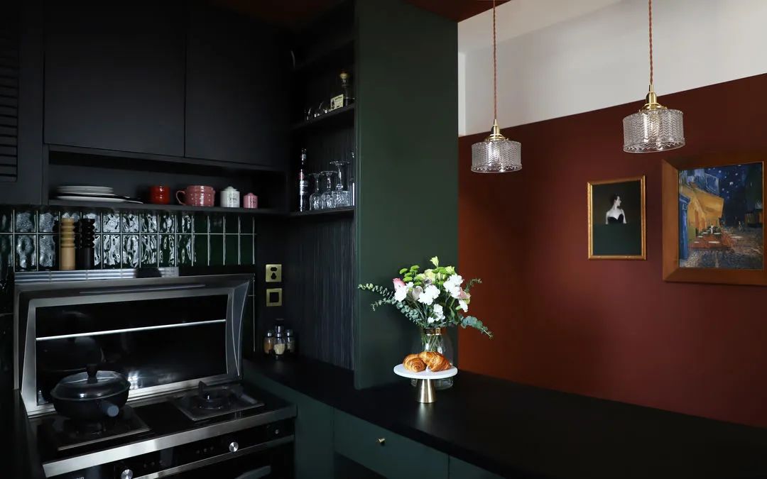 现代前卫风格家装设计室内装修效果图-厨房 现代前卫风格家装设计室内装修效果图-厨房