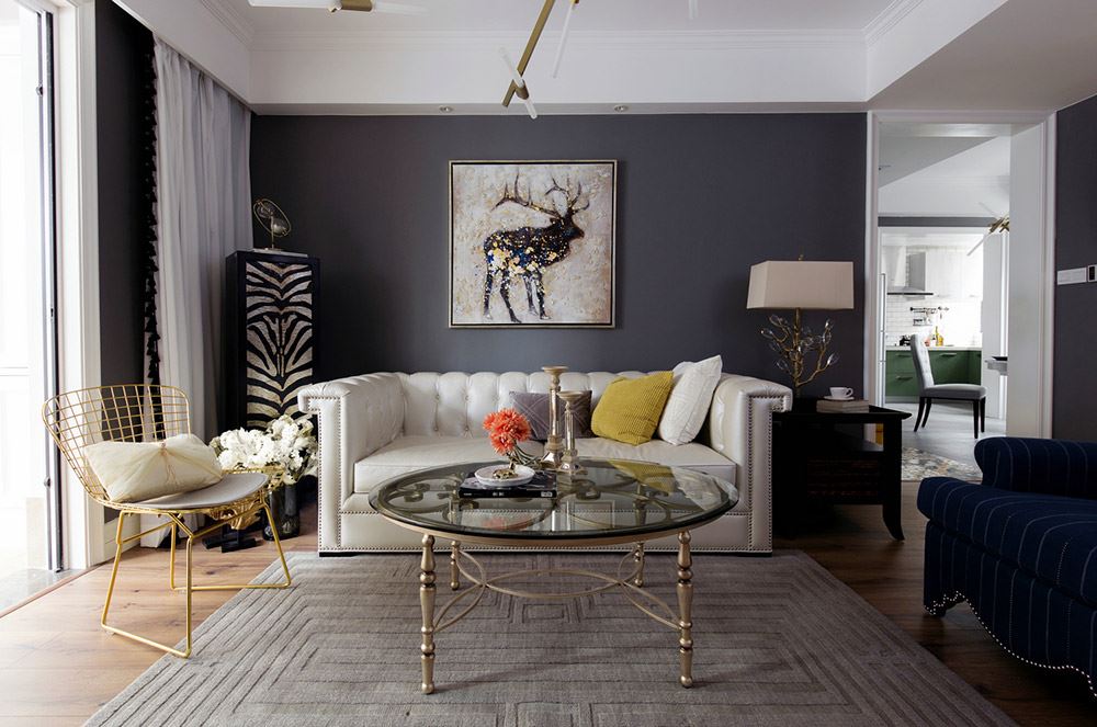 昭通市太阳湖小区欧式风格三居室装修案例