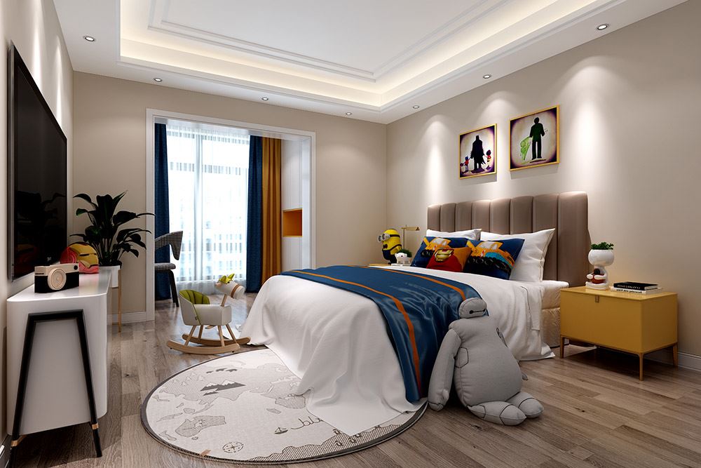 昭通市翠鑫苑欧式风格复式装修案例